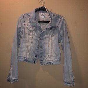 Cropped Jean jacket